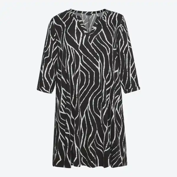 Bild 2 von Damen-Kleid mit All-Over-Print, große Größen