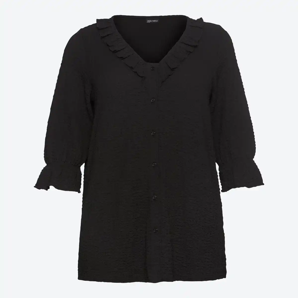 Bild 3 von Damen-Bluse mit Rüschen, große Größen