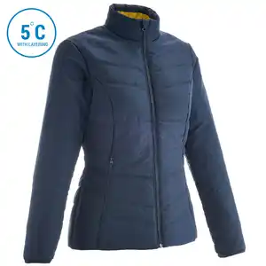 FORCLAZ Wattierte Jacke Damen bis 5 °C Trekking - MT50 blau