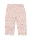 Bild 1 von Babyhose, lockere Passform, mit Blumen ecru