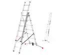 Bild 1 von Hailo 3-teilige Alu-Kombileiter, 3x7