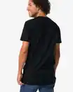 Bild 4 von Herren-T-Shirts, Slim Fit, O-Ausschnitt, extra lang – 2 Stück schwarz
