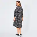 Bild 4 von Damen-Kleid mit All-Over-Print, große Größen