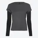 Bild 2 von Damen-Langarmshirt mit Waffel-Struktur