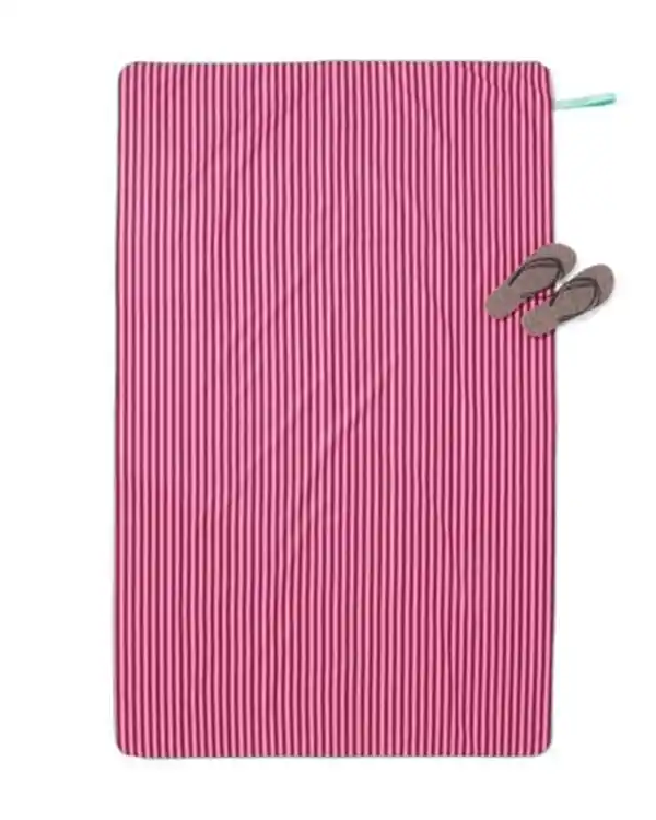 Bild 2 von Strandtuch 110 x 175 cm, Mikrofaser mit Streifen