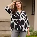 Bild 1 von Damen-Bluse aus Viskose, große Größen