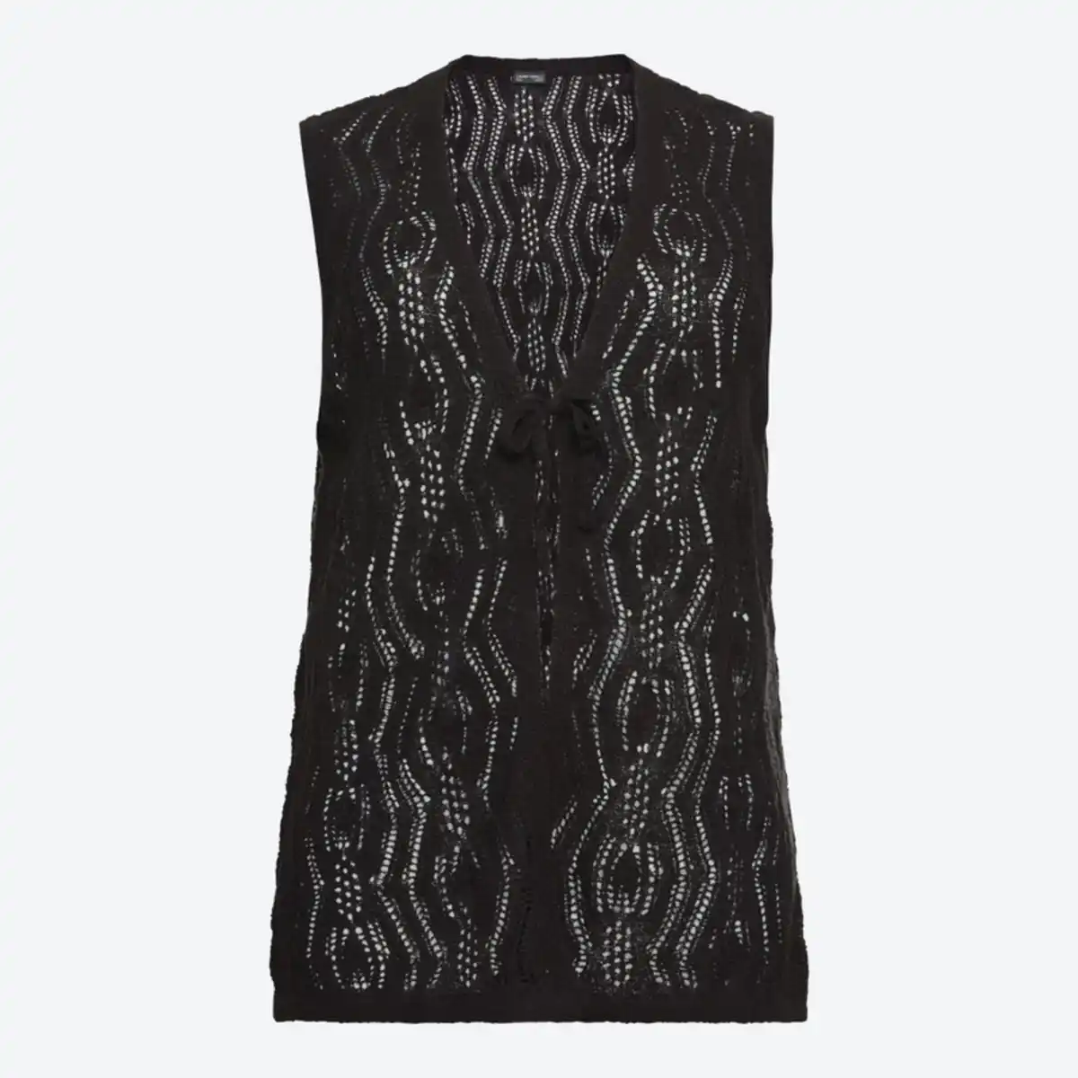 Bild 2 von Damen-Weste mit Ajour-Strick-Design, große Größen