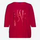 Bild 3 von Damen-Langarmshirt mit Frontaufdruck, große Größen