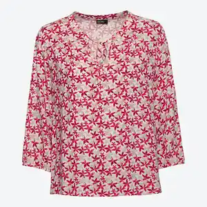 Damen-Bluse mit V-Ausschnitt