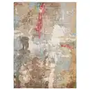 Bild 1 von Cazaris Orientteppich, Mehrfarbig, Textil, Abstraktes, rechteckig, 170x240 cm, Handmade in India, für Fußbodenheizung geeignet, Teppiche & Böden, Teppiche, Orientteppiche