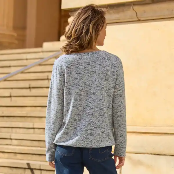 Bild 4 von Damen-Pullover mit modischem Druck