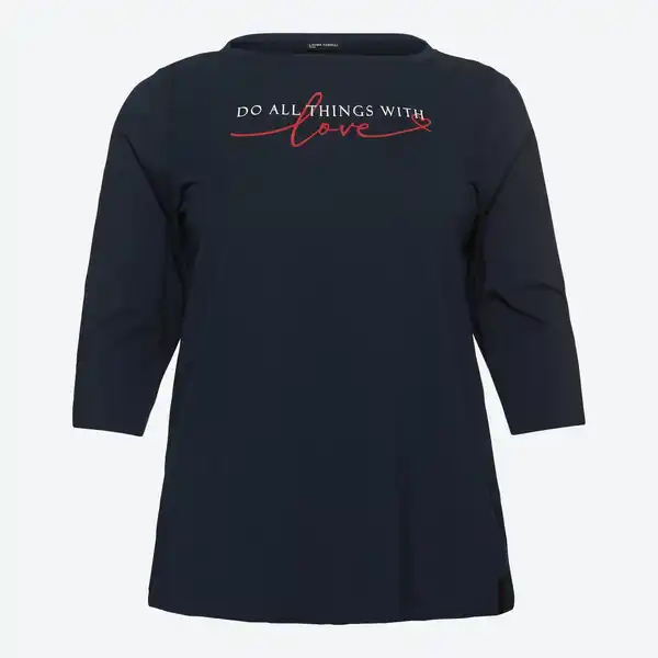 Bild 3 von Damen-Langarmshirt mit U-Bootausschnitt, große Größen