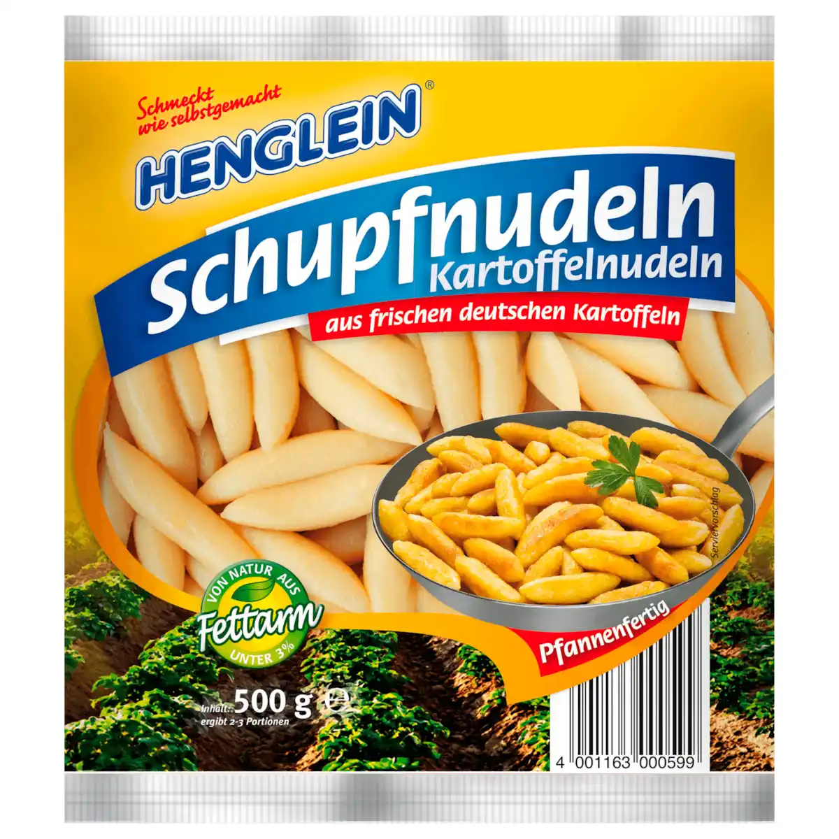 Bild 1 von Henglein Kartoffelnudeln 500g