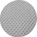 Bild 1 von Novel Flachwebeteppich Helix, Silber, Textil, Karo, rund, für Fußbodenheizung geeignet, lichtunempfindlich, pflegeleicht, strapazierfähig, leicht zusammenrollbar, Teppiche & Böden, Teppiche, Webt