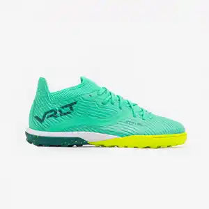 KIPSTA Kinder Fußballschuhe Multinockenschuhe mit Schnürung Turf - VIRALTO III grün