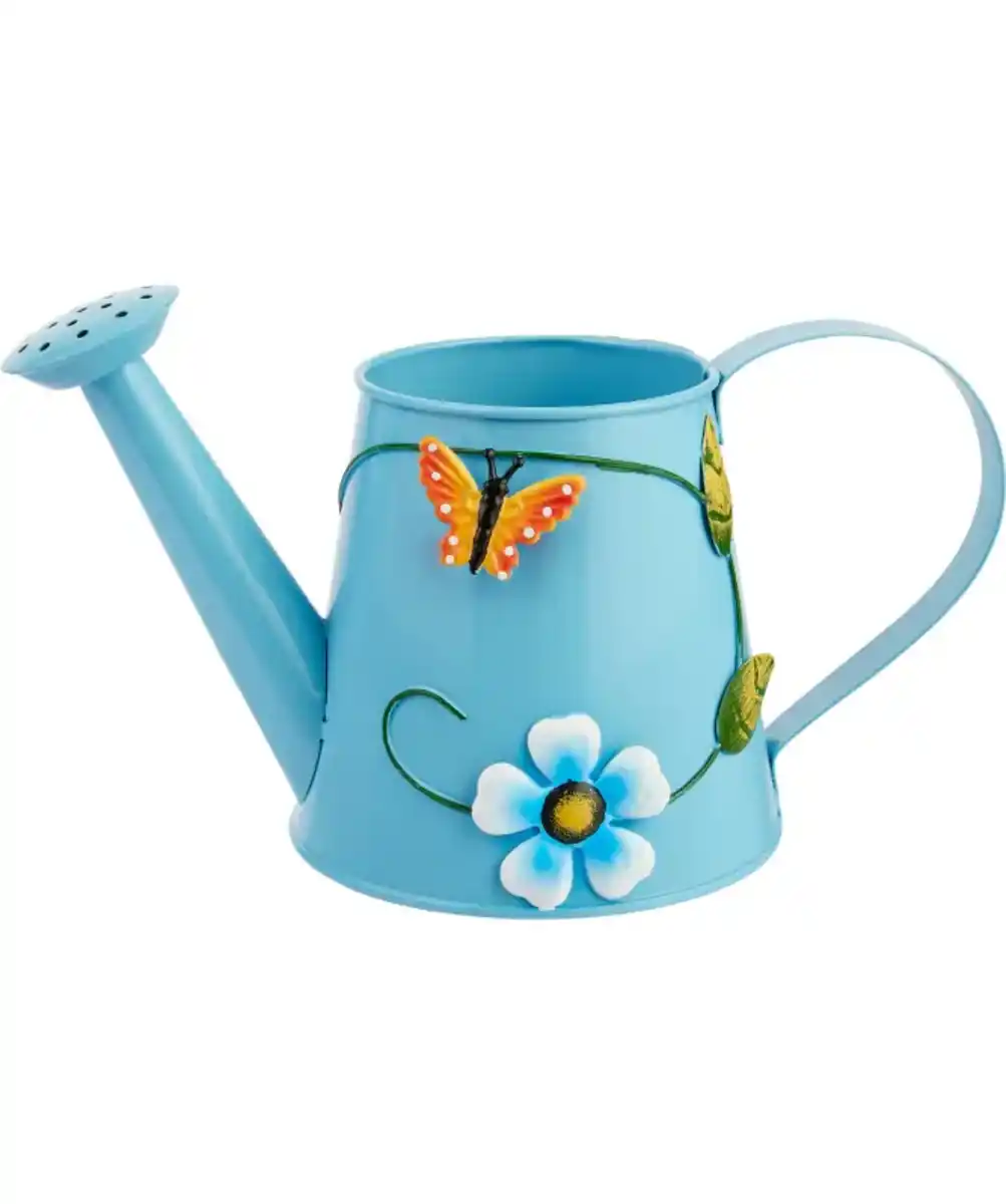 Bild 1 von Garten Deko-Gießkanne, blau