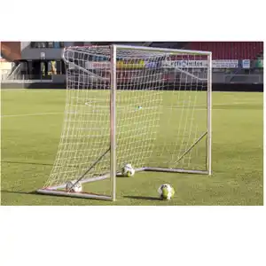 ALUSPORT Fußball Tor Aluminium - AluSport TP360N weiß