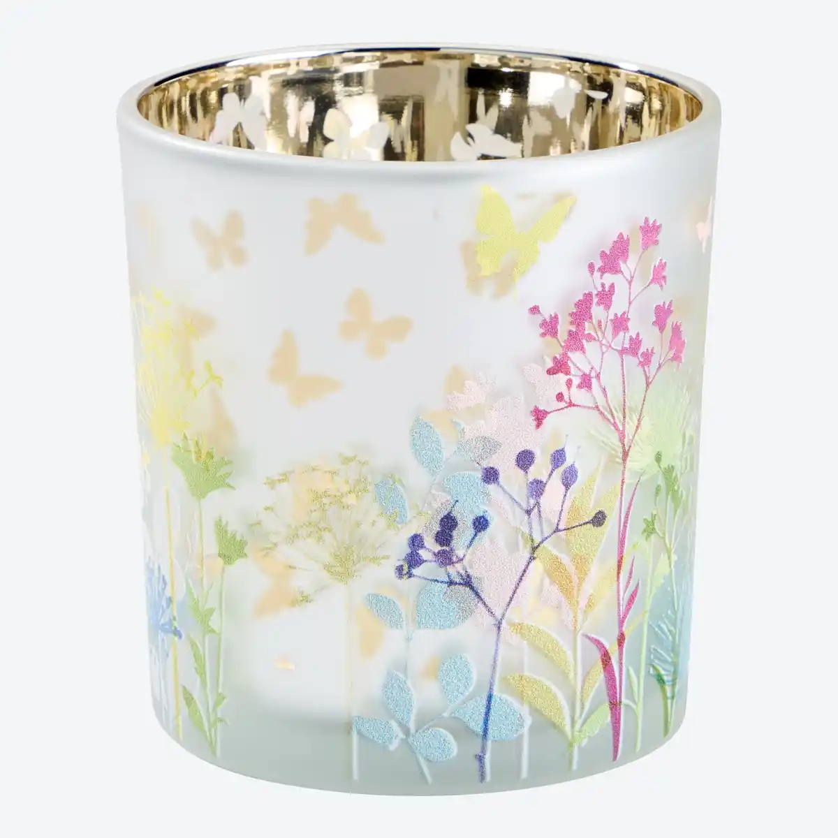 Bild 1 von Teelichthalter mit Schmetterlings-Design