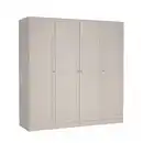 Bild 1 von Mid.you Drehtürenschrank, Kaschmir, Holz, Douglasie, Fichte, Kiefer, Lärche, Tanne,Douglasie, Tanne, 9 Fächer, 195.5x200x61.7 cm, FSC Mix, Schlafzimmer, Kleiderschränke, Drehtürenschränke