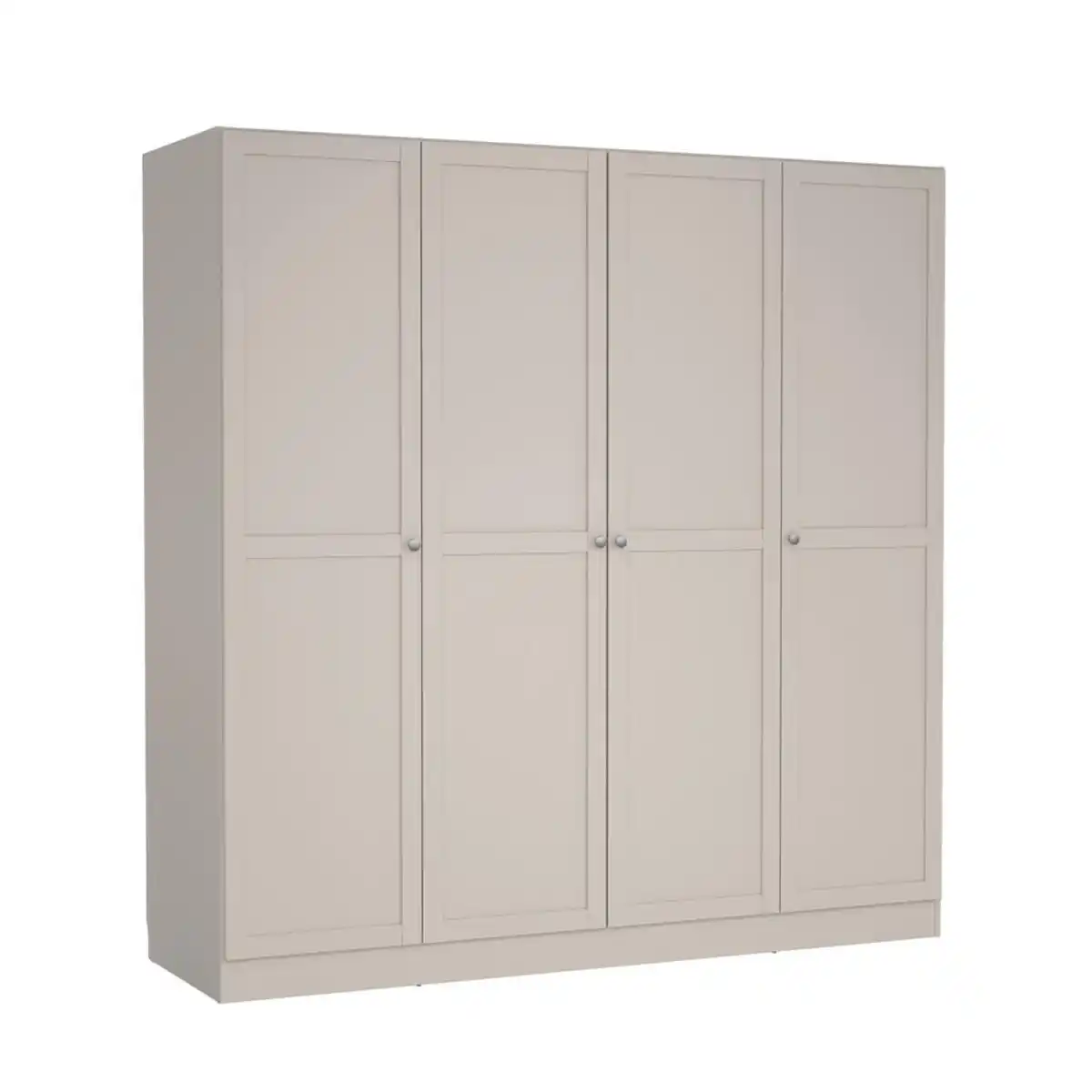 Bild 1 von Mid.you Drehtürenschrank, Kaschmir, Holz, Douglasie, Fichte, Kiefer, Lärche, Tanne,Douglasie, Tanne, 9 Fächer, 195.5x200x61.7 cm, FSC Mix, Schlafzimmer, Kleiderschränke, Drehtürenschränke