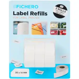 Fichero Etikettendrucker Nachfüllrollen