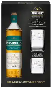 BUSHMILLS Single Malt Irish Whiskey, 0,7-l-Fl.
