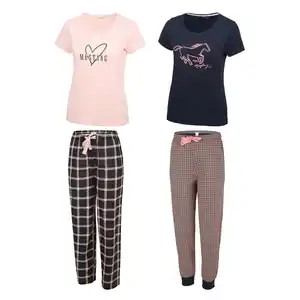 MUSTANG Damen-Pyjama, 2-teilig