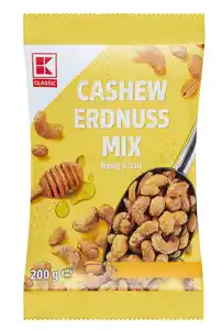 K-CLASSIC Cashew-Erdnuss-Mix, 200-g-Packg.