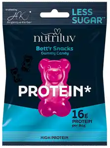 NUTRILUV Gummy Candy oder »Bett'r Snacks« Candy, 50 - 75-g-Packg.