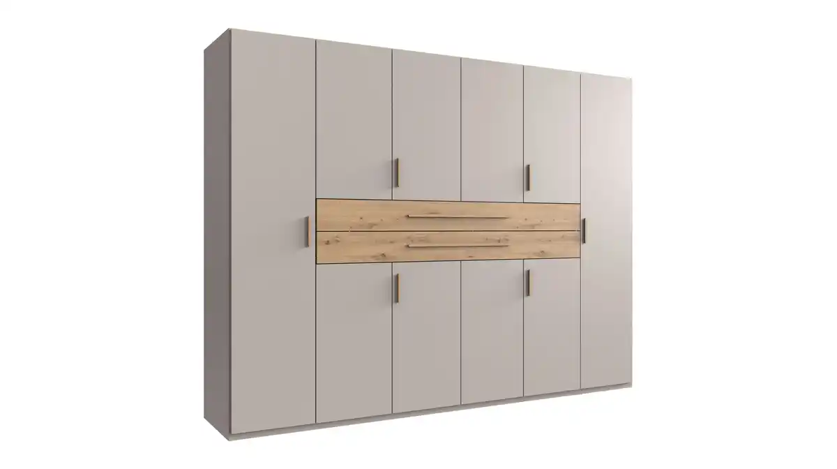 Bild 1 von Kleiderschrank beige Artisan Eiche 270 cm 10-türig - DIGIT