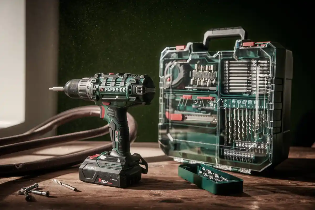 Bild 4 von PARKSIDE® Akku-Bohrschrauber-Set 20 V »PABS 20-Li I9« mit 2 Akkus