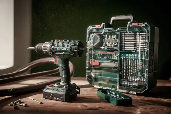 Bild 4 von PARKSIDE® Akku-Bohrschrauber-Set 20 V »PABS 20-Li I9« mit 2 Akkus