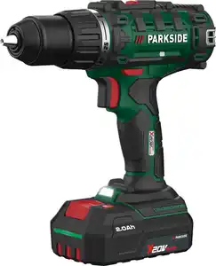 PARKSIDE® Akku-Bohrschrauber-Set 20 V »PABS 20-Li I9« mit 2 Akkus