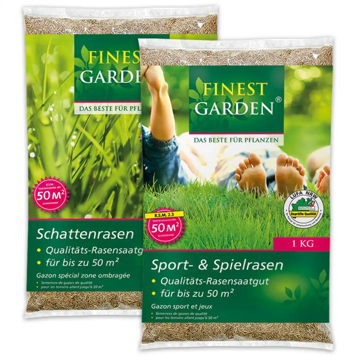 Bild 1 von Finest Garden Schatten-/ Spiel- und Sportrasen