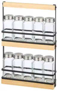 ZELLER Gewürzständer-Set, 11-teilig