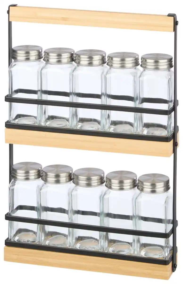 Bild 1 von ZELLER Gewürzständer-Set, 11-teilig