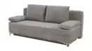 Bild 1 von Schlafsofa Cord grau mit Bettkasten 204 cm - NOAH
