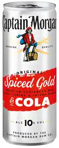 CAPTAIN MORGAN, SMIRNOFF, GORDON'S oder JOHNNIE WALKER Alkoholisches Mixgetränk, 0,25-l-Dose