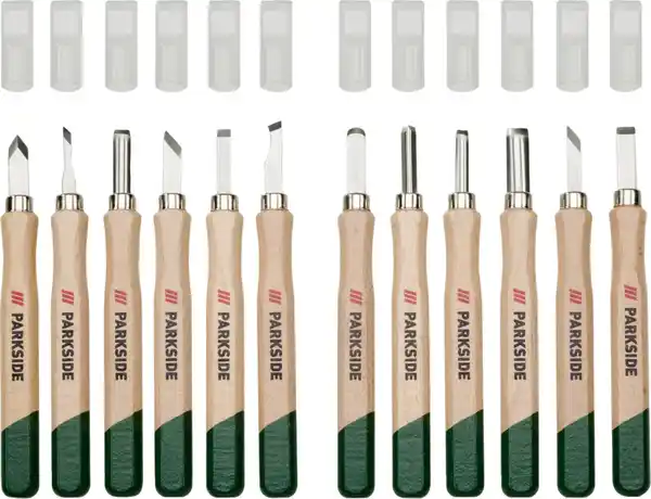Bild 3 von PARKSIDE® Holzschnitz-Set, 12-teilig