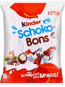 KINDER Schoko-Bons, 125-g-Beutel