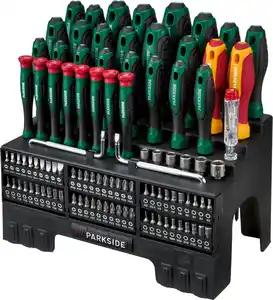 PARKSIDE® Schraubendreher- und Bit-Set, 101-teilig