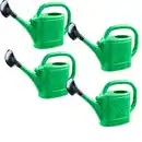 Bild 1 von Gießkanne 5 Liter grün mit Brause 4er-Set - B-Ware