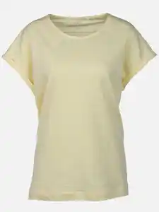 Damen Strukturshirt Gelb