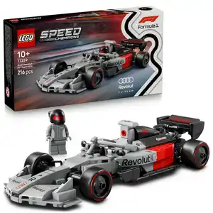 LEGO Speed Champions 77259 Audi Revolut F1 Team R26 Rennwagen, Minifigur, 1 Stk