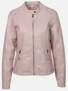 Damen Kunstlederjacke Rosa
