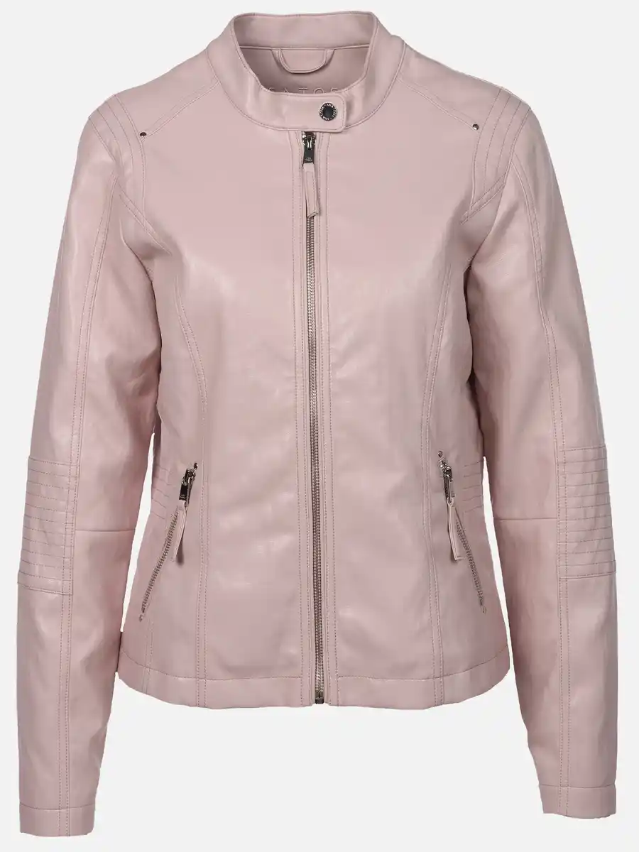 Bild 1 von Damen Kunstlederjacke Rosa