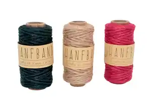 Hanfband versch. Farben