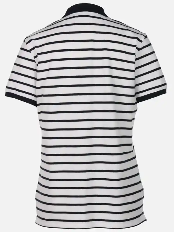 Bild 2 von Damen Poloshirt mit Streifen Blau