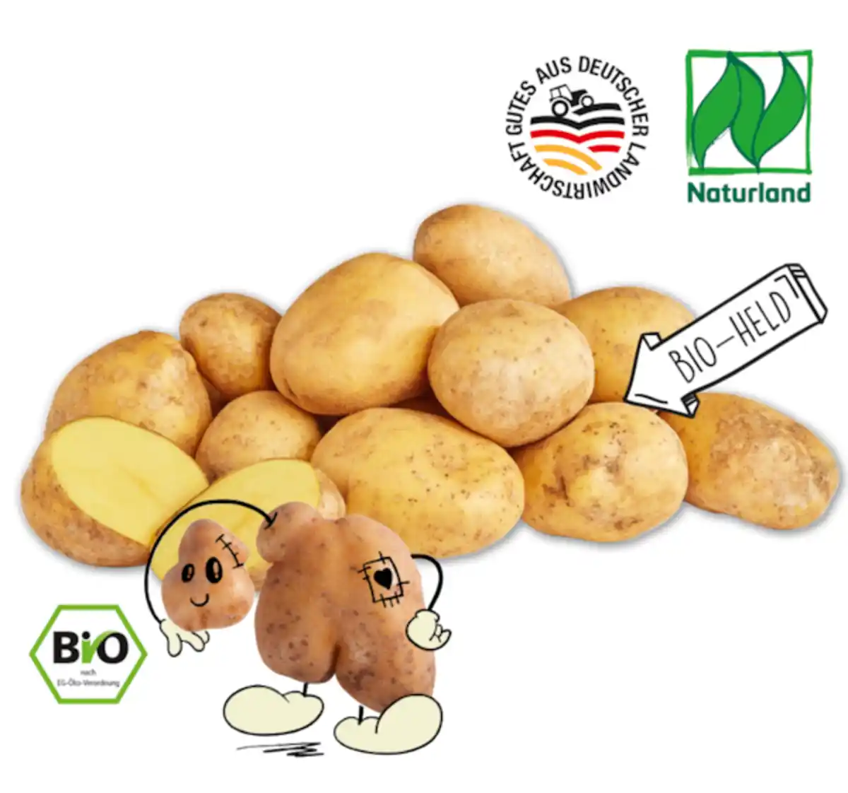 Bild 1 von NATURGUT Deutsche Bio-Kartoffeln