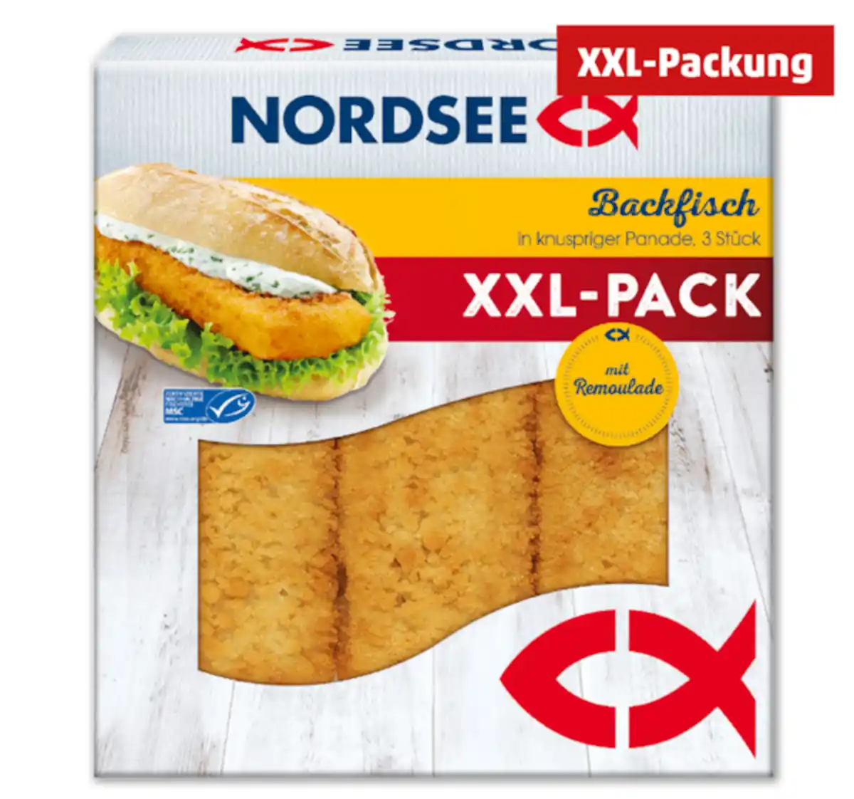 Bild 1 von NORDSEE Backfisch*